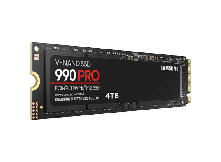 Samsung 990 PRO 4TB PCIe 4.0 NVMe SSD - MZ-V9P4T0B/AM