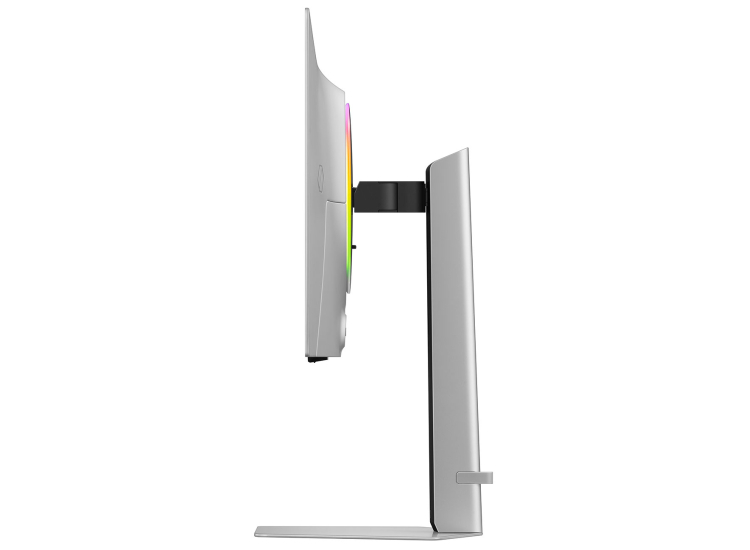 Samsung Odyssey OLED G6 G60SF 27-Inch QHD 500Hz Gaming Monitor in Silver - LS27FG602SNXZA