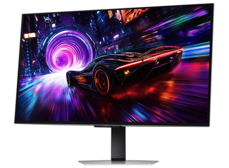 Samsung Odyssey OLED G8 (G81SF) 32-Inch UHD 4K 240Hz Gaming Monitor in Silver - LS32FG810SNXZA