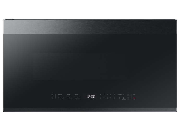 Samsung Microwave Over-The-Range 2.1 Cu. Ft. Bespoke In Matte Black Steel - ME21DG6500MTAA