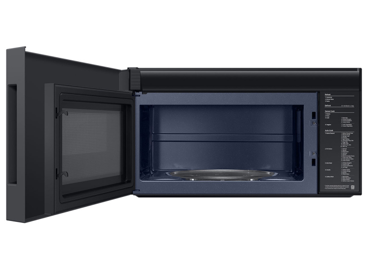 Samsung Microwave Over-The-Range 2.1 Cu. Ft. Bespoke In Fingerprint Resistant Stainless Steel - ME21DG6500SRAA