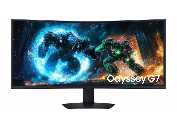 Samsung Odyssey G75F 40-Inch 180Hz WUHD Curved Gaming Monitor in Black - LS40FG75DENXZA