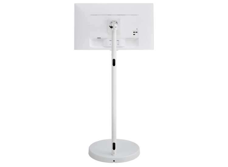 Samsung Movingstyle M7 32-Inch 4K UHD Smart Monitor with Adjustable Rolling Stand in White - LS32FM701UNXZA