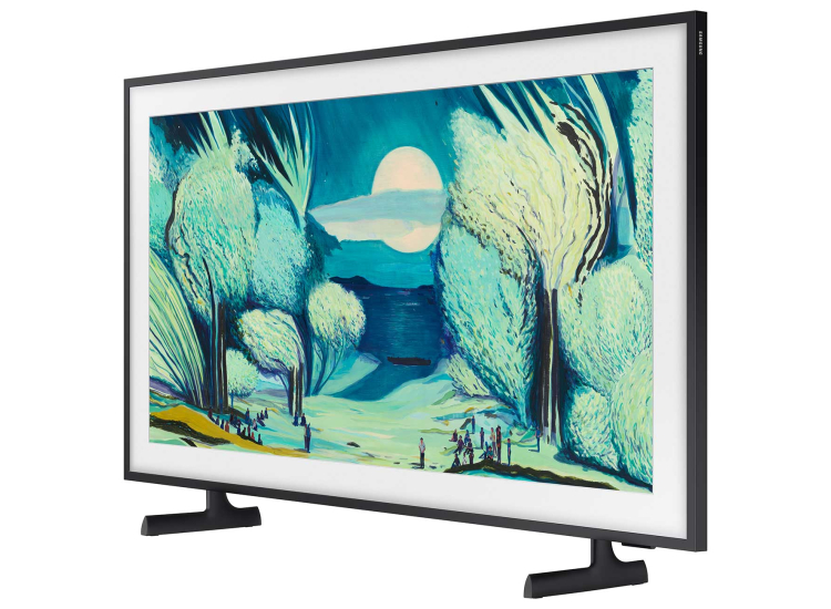 Samsung The Frame LS03F QLED TV 43-Inch 4K Smart in Black - QN43LS03FAFXZA