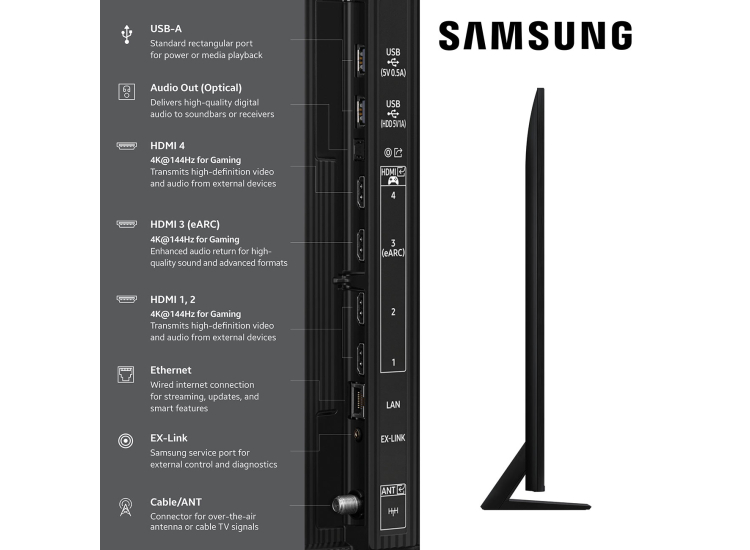 Samsung QN80F Neo QLED TV 100-Inch 4K Smart (2025) - QN100QN80F