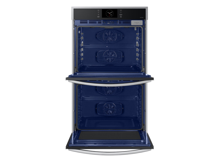 Samsung 30-Inch Smart Double Wall Oven With Steam Cook in Stainless Steel - NV51CG600DSRAA