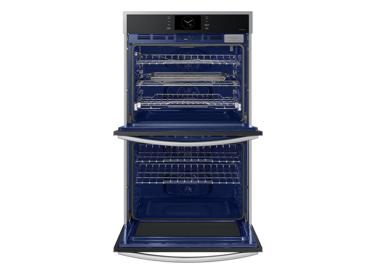 Samsung 30-Inch Smart Double Wall Oven With Steam Cook in Stainless Steel - NV51CG600DSRAA