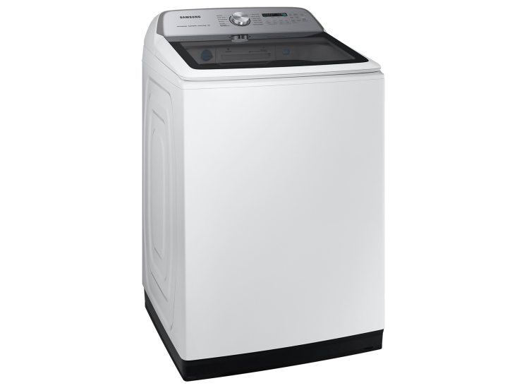 Samsung Washer Smart Top Load With Super Speed Wash in White - WA52DG5500AWUS