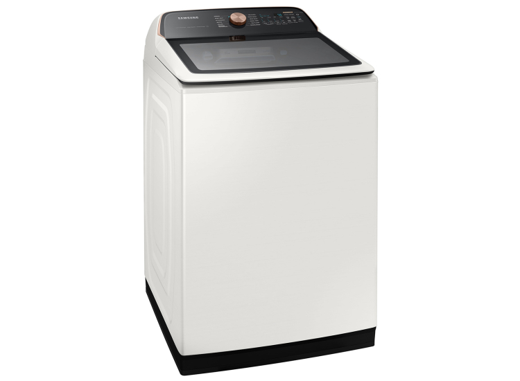 Samsung Top Load Washer 5.5 Cu. Ft. Smart With Auto Dispense System in Ivory - WA55CG7500AEUS