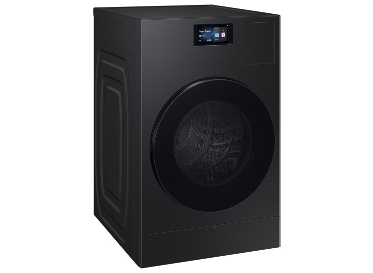 Samsung Bespoke 5.3 Cu. Ft. AI Vented Laundry Combo Washer and Electric Dryer in Brushed Black - WD90F53AVBUS