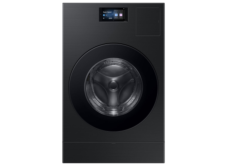 Samsung Bespoke 5.3 Cu. Ft. AI Vented Laundry Combo Washer and Electric Dryer in Brushed Black - WD90F53AVBUS
