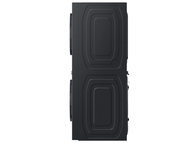 Samsung Washer And Electric Dryer Bespoke AI Laundry Hub In Brushed Black - WH46DBH500EVA3