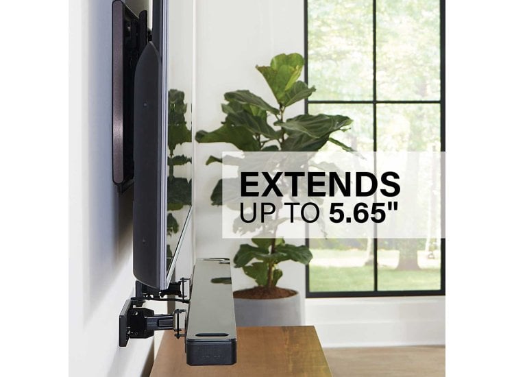 Sanus Universal Extendable Soundbar Wall Mount WSBWM1B2 Abt