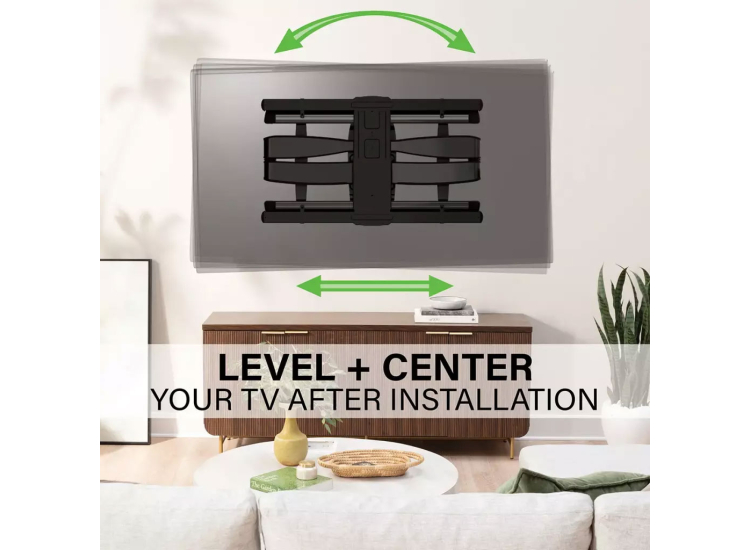 Sanus Advanced XL Full-Motion Premium TV Wall Mount for 65" - 100" TV's - VXF830-B2