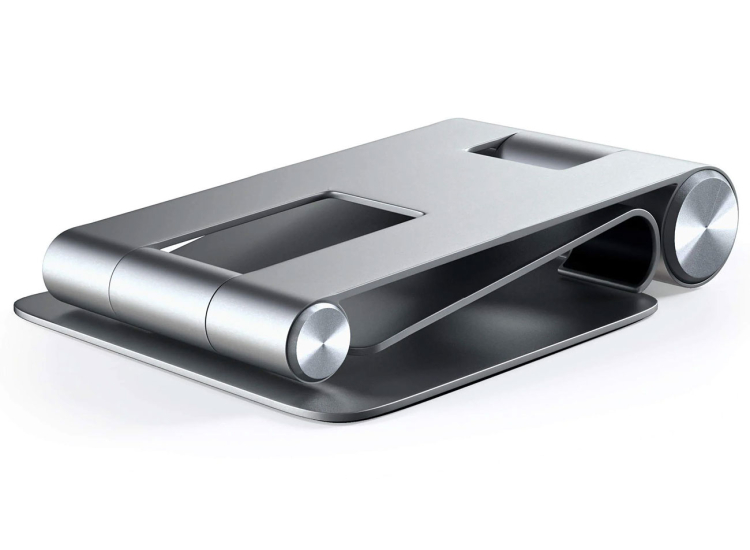 Satechi R1 Aluminum Hinge Holder Foldable Stand in Space Gray - ST-R1M