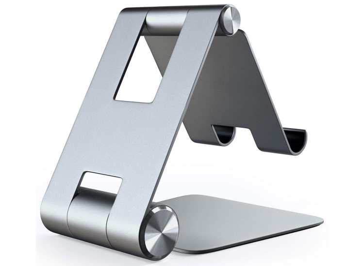 Satechi R1 Aluminum Hinge Holder Foldable Stand in Space Gray - ST-R1M