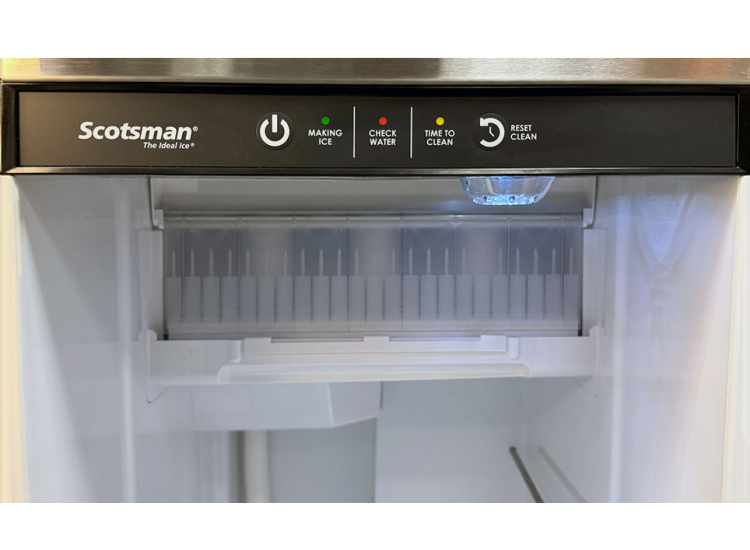 Scotsman Brilliance Under-Counter Gourmet Clear Ice Machine with Built-In Pump 15-Inch in Custom Panel - SRCP065A-1SU