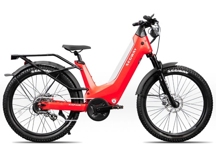 Segway Xafari Electric Bike in Red Abt