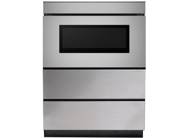 Sharp Drawer Sign Sharp 24-Inch Smart Easy Wave Open Microwave Drawer in Stainless Steel ...