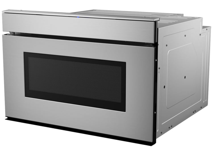 Sharp 24-Inch Smart Easy Wave Open Microwave Drawer in Stainless Steel - SMD2479JS
