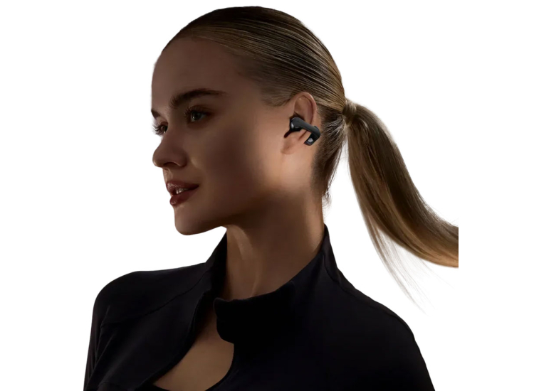 Shokz OpenDots ONE Earbuds Open-Ear True Wireless in Black - E310-ST-BK-US