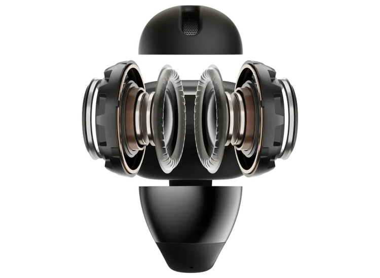 Shokz OpenDots ONE Earbuds Open-Ear True Wireless in Black - E310-ST-BK-US