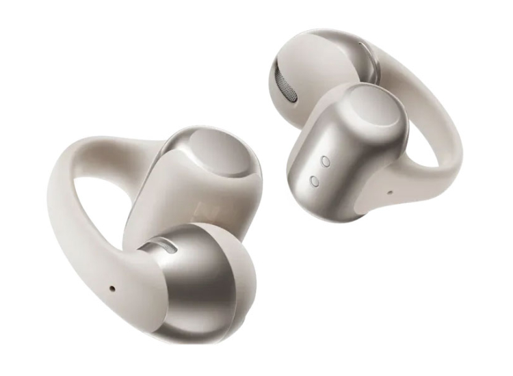 Shokz OpenDots ONE Earbuds Open-Ear True Wireless in Gray - E310-ST-GY-US