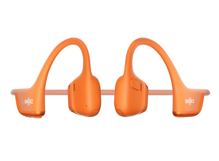 Shokz OpenRun Pro Mini 2 Open-Ear Headphones Premium Bone Conduction Sport in Orange - S821-MN-OR-US