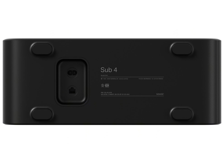 SONOS Sub 4 Subwoofer Speaker in Black - SUBG4US1BLK
