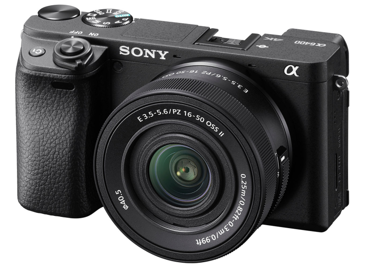 Sony Alpha 6400 Digital Camera Mirrorless with 16-50mm Lens in Black - ILCE6400KB