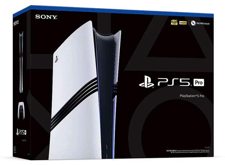 Sony PlayStation 5 Pro Game Console in White - 1000046529