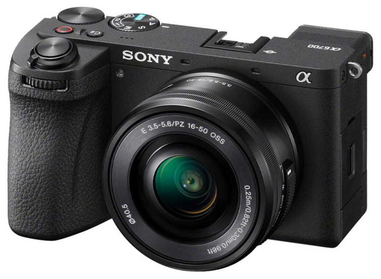 Sony Alpha a6700 Mirrorless Digital Camera With E PZ 16-50mm f/3.5-5.6 OSS II Lens - ILCE6700K/B