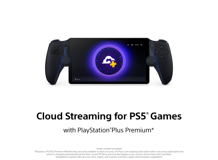 Sony PlayStation Portal Remote Player for PlayStation 5 in Midnight Black - 1000044180