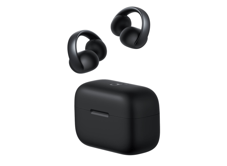 Soundcore AeroClip True-Wireless Open-Ear Clip-On Earbuds in Midnight - A3388Z11