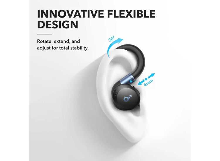 Soundcore By Anker Sport X20 Earbuds with Hook - A3968Z11