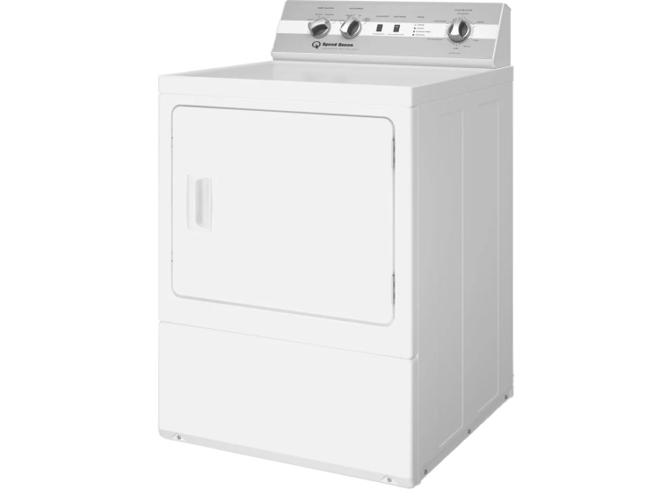 Speed Queen DC5 Gas Dryer in White - DC5004WG