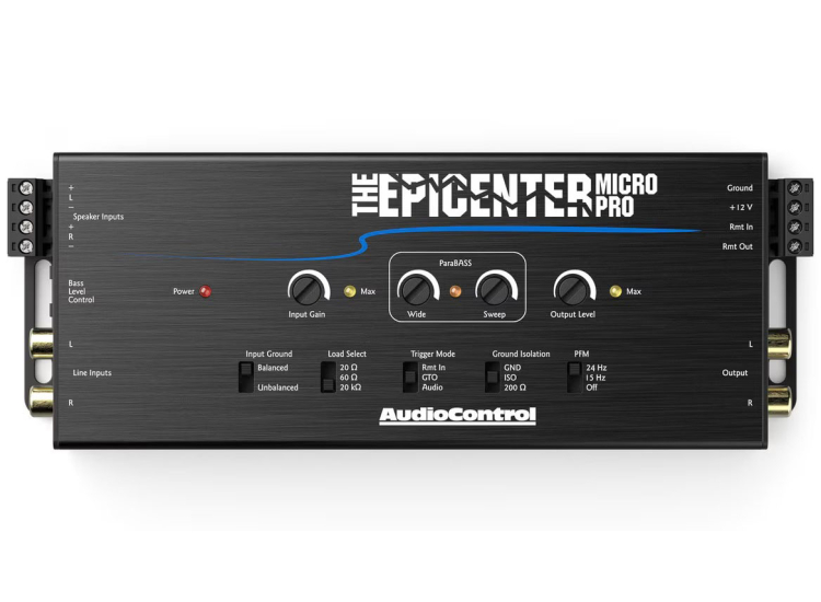 AudioControl Epicenter Micro Pro Bass Restoration Processor and Line Output Converter - EPICENTER MICRO PRO