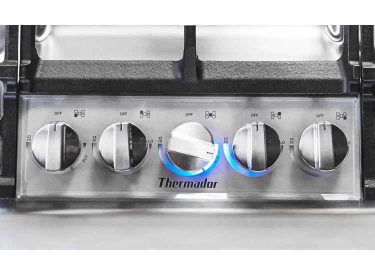 Thermador Gas Cooktop 30 Inch ADA Masterpiece Series in Stainless Steel - SGSXP305TS