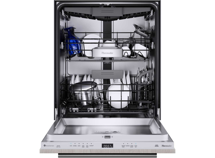 Thermador Emerald 5-Program Dishwasher 24 Inch, Panel Ready - DWHD640EPR