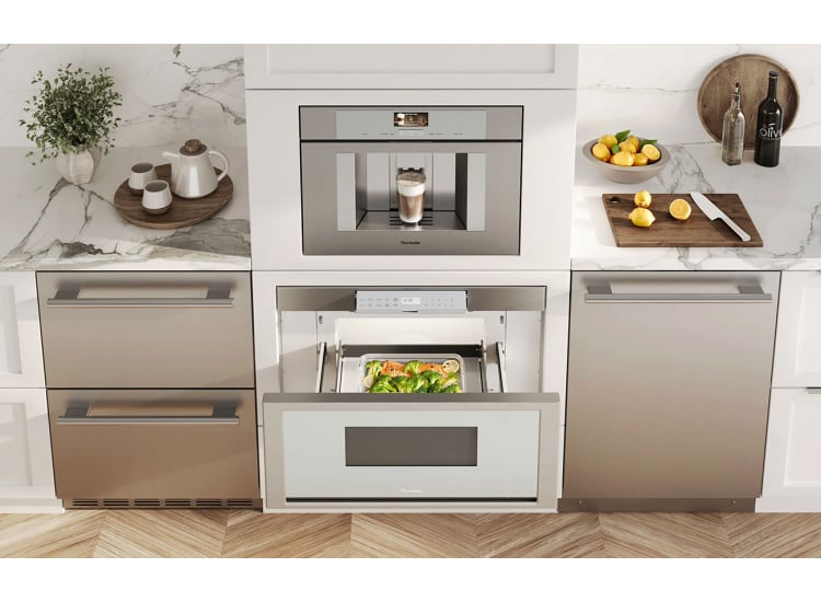 Microdrawer Thermador Masterpiece & Professional MicroDrawer 30-Inch in Stainless ...