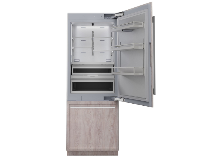 Thermador Freedom 16.6 Cu. Ft. Built-In Bottom Freezer Refrigerator 30-Inch Wide in Custom Panel - T30IB100SP