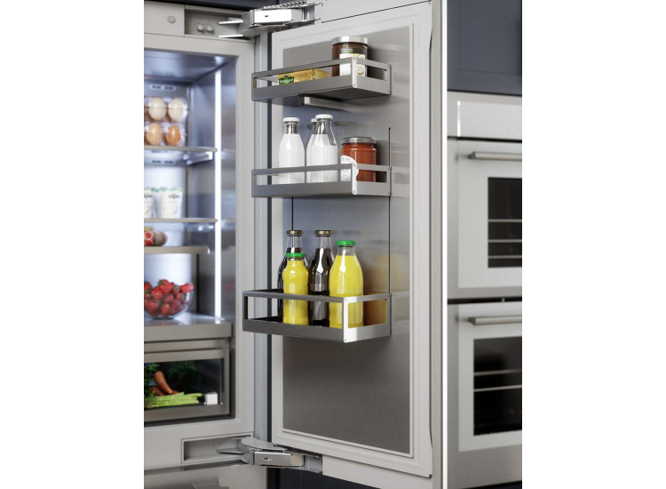 Thermador Freedom Collection 23.1 Cu. Ft. Built-In French Door Refrigerator with Professional Handles 42-Inch Wide in Stainless Steel - T42BT120NS