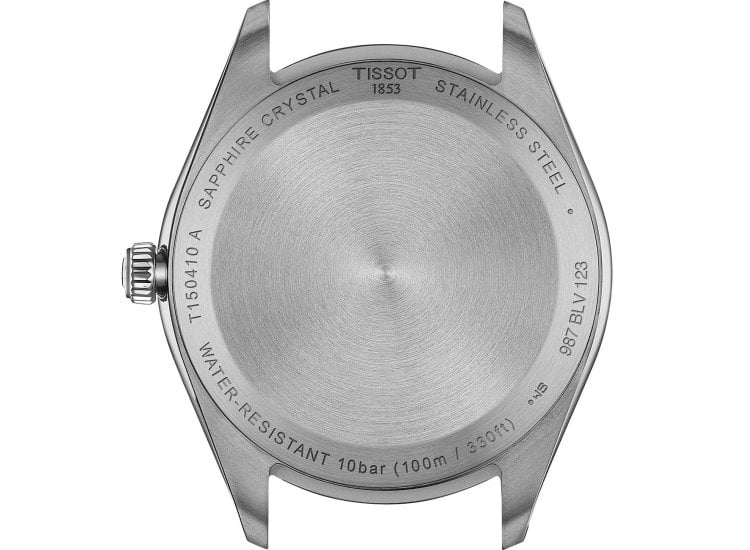 Tissot PR 100 Watch 40mm Blue|Two-Tone T1504102204100