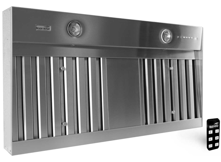 Trade-Wind VSL400 RC Range Hood Liner 390 CFM 42-Inch in Stainless ...