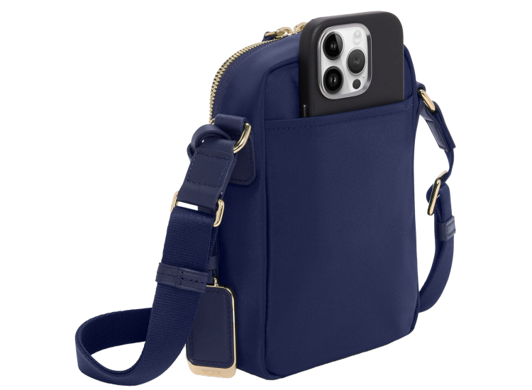 TUMI Voyageur Persia Crossbody in Indigo | Light Gold - 146579A852