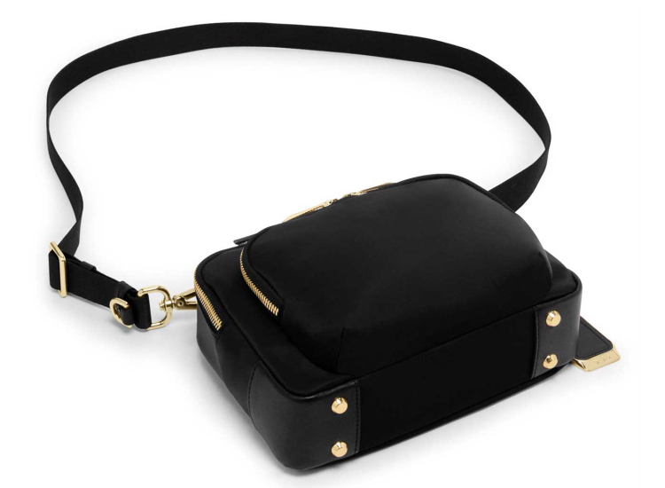 TUMI Voyageur Teghan Crossbody in Black|Gold - 154182-2693