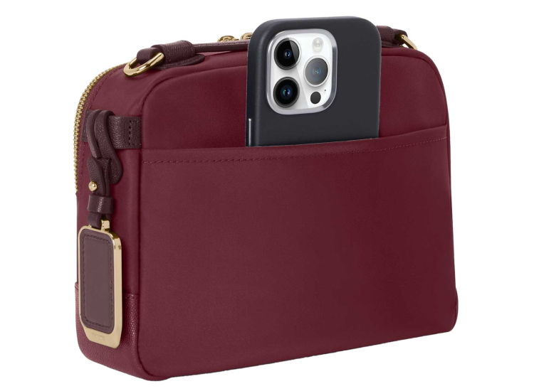 TUMI Voyageur Teghan Crossbody in Wine - 1541821918