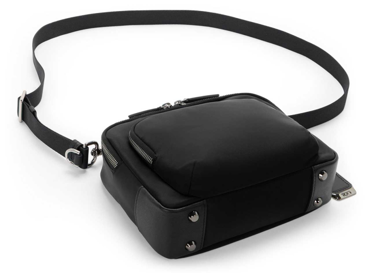 TUMI Voyageur Teghan Crossbody in Black|Gunmetal - 154182-T522