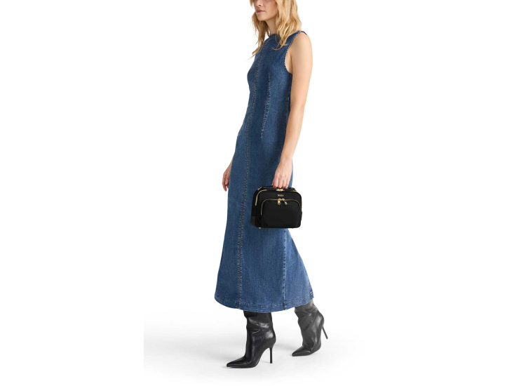 TUMI Voyageur Teghan Crossbody in Black|Gunmetal - 154182-T522