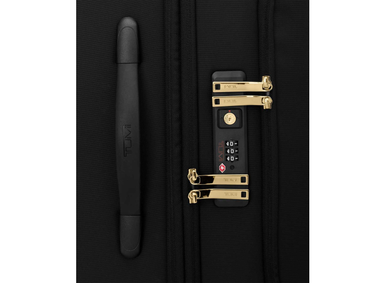 TUMI Voyageur Leger Short Trip Expandable Packing Case in Black | Gold - 1565712693